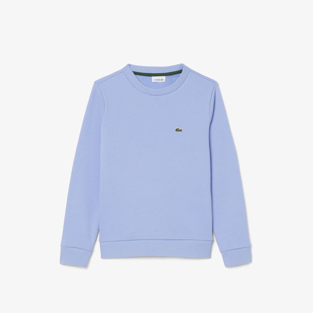 lacoste fleece crew neck sweatshirt