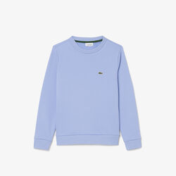 lacoste fleece crew neck sweatshirt