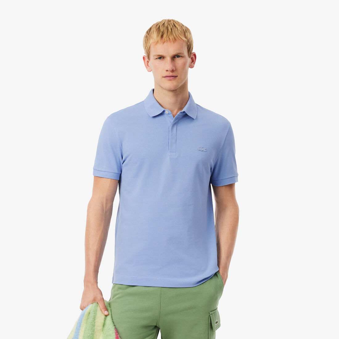 Regular Fit Paris Stretch Pique Polo Shirt