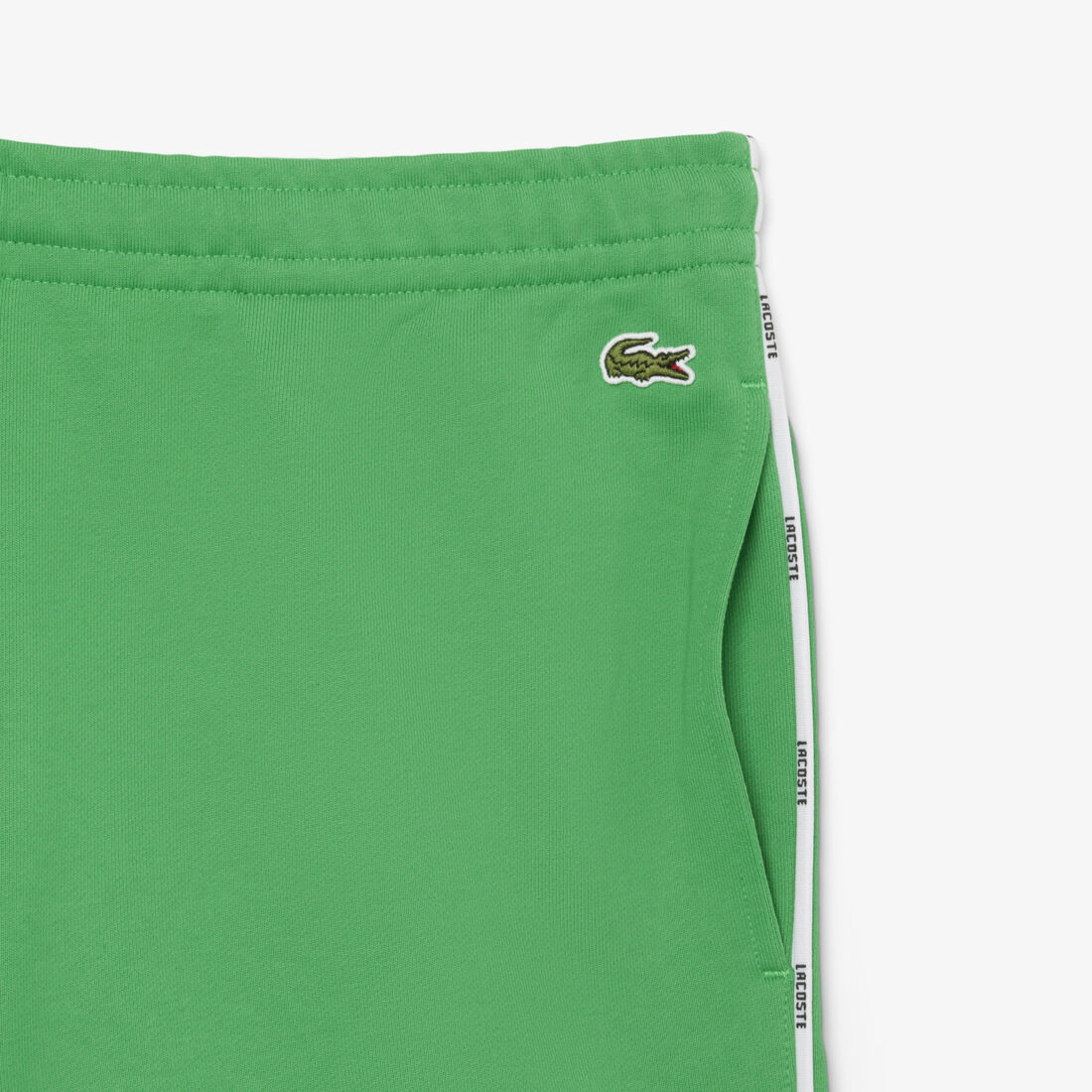 Logo Trim Cotton Fleece Shorts Logo Trim Cotton Fleece Shorts