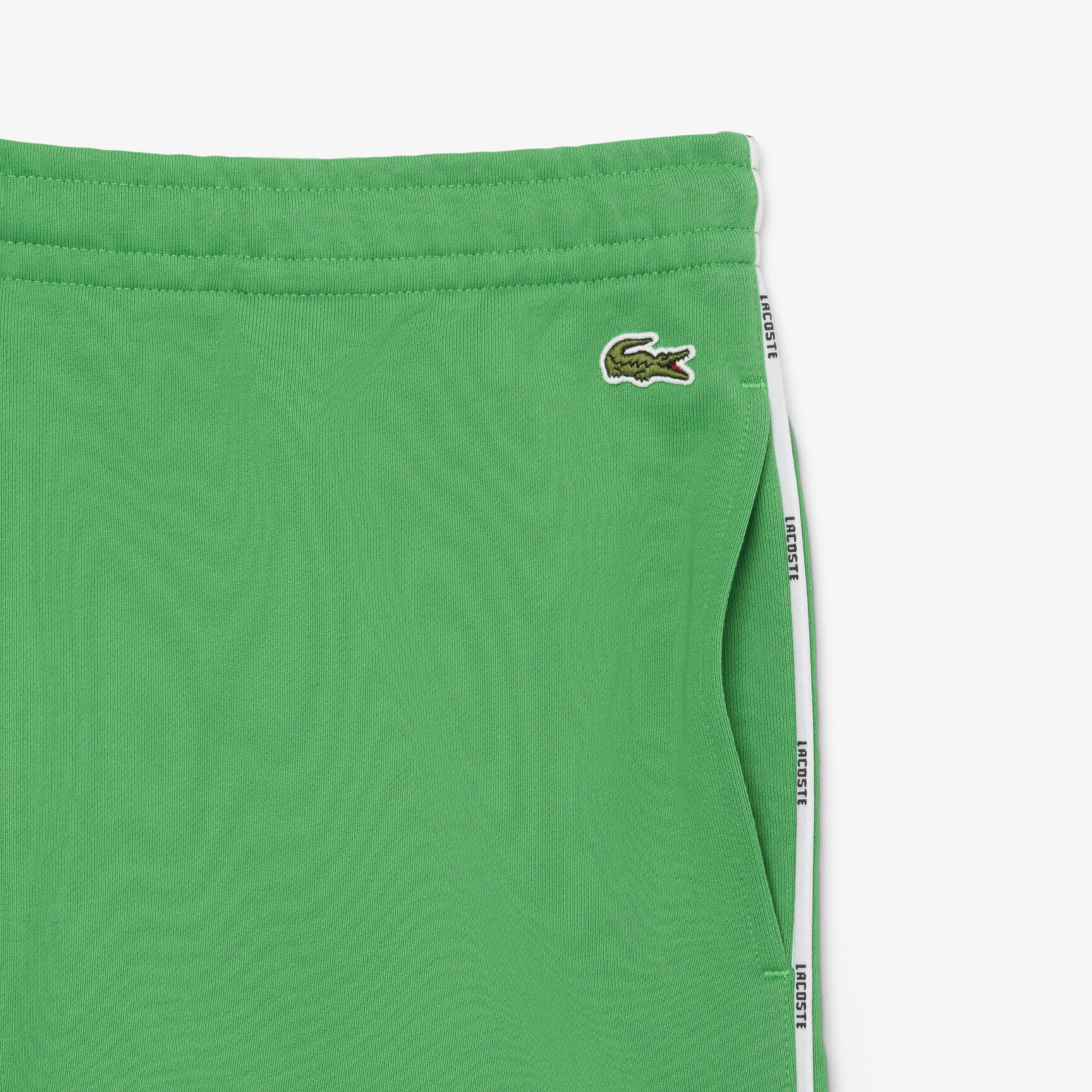 Logo Trim Cotton Fleece Shorts Logo Trim Cotton Fleece Shorts