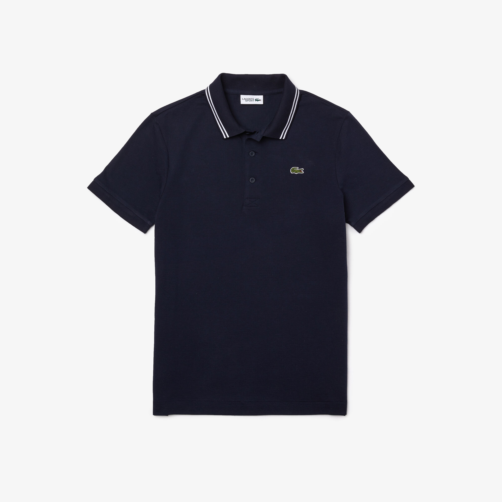 Buy Men s Lacoste SPORT Contrast Accent Lightweight Cotton Polo