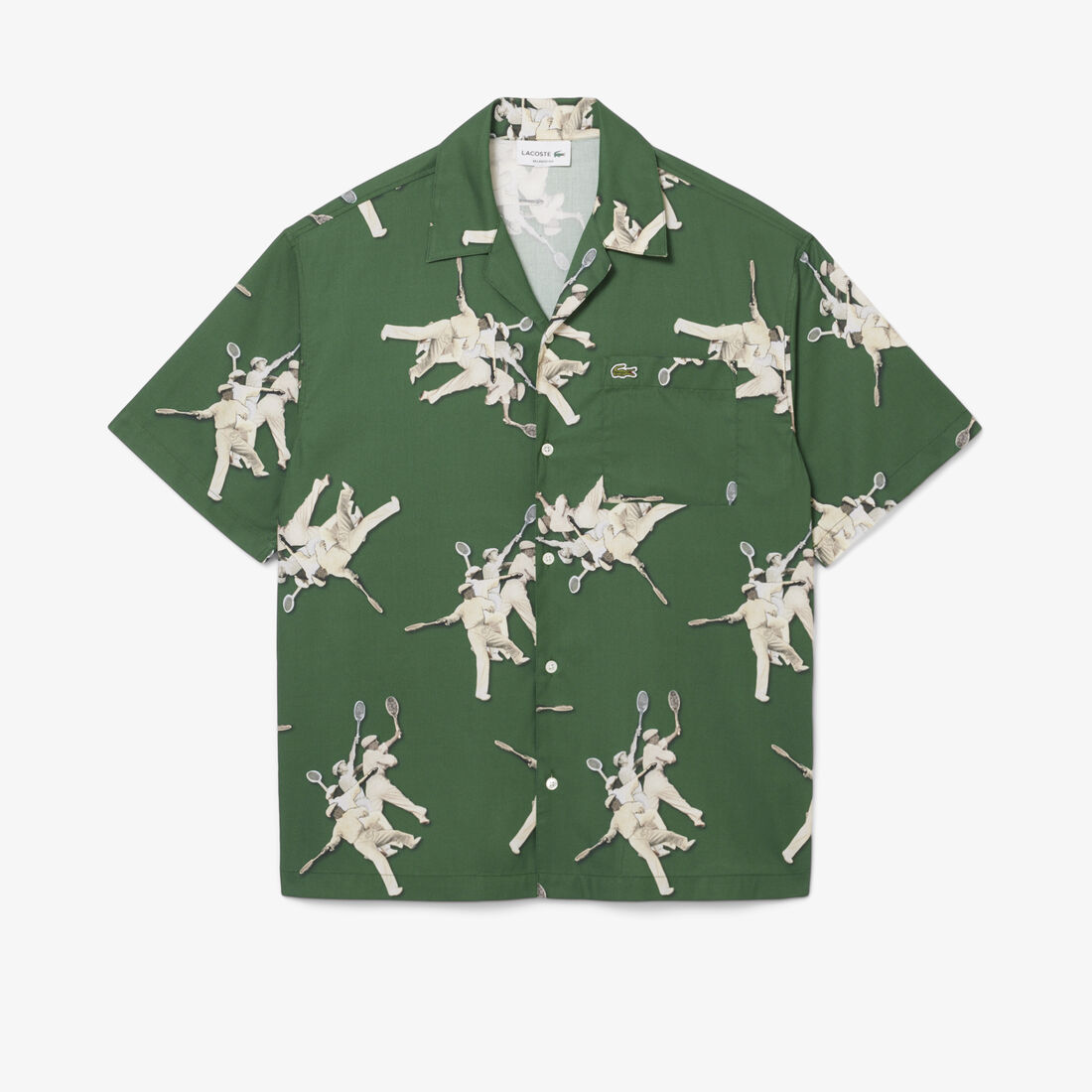Relaxed Fit Rene Lacoste Print Shirt Relaxed Fit Rene Lacoste Print Shirt