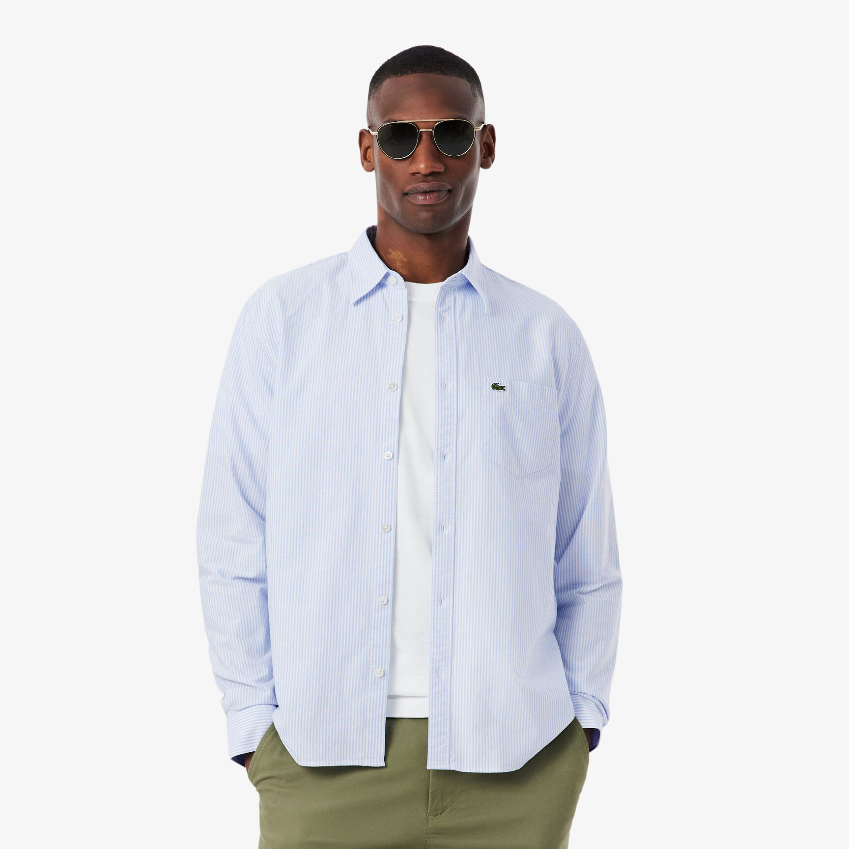 Regular Fit Striped Oxford Shirt Regular Fit Striped Oxford Shirt