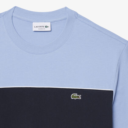 تي شيرت قطني بلونين