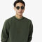 Embossed Logo Pique Sweatshirt