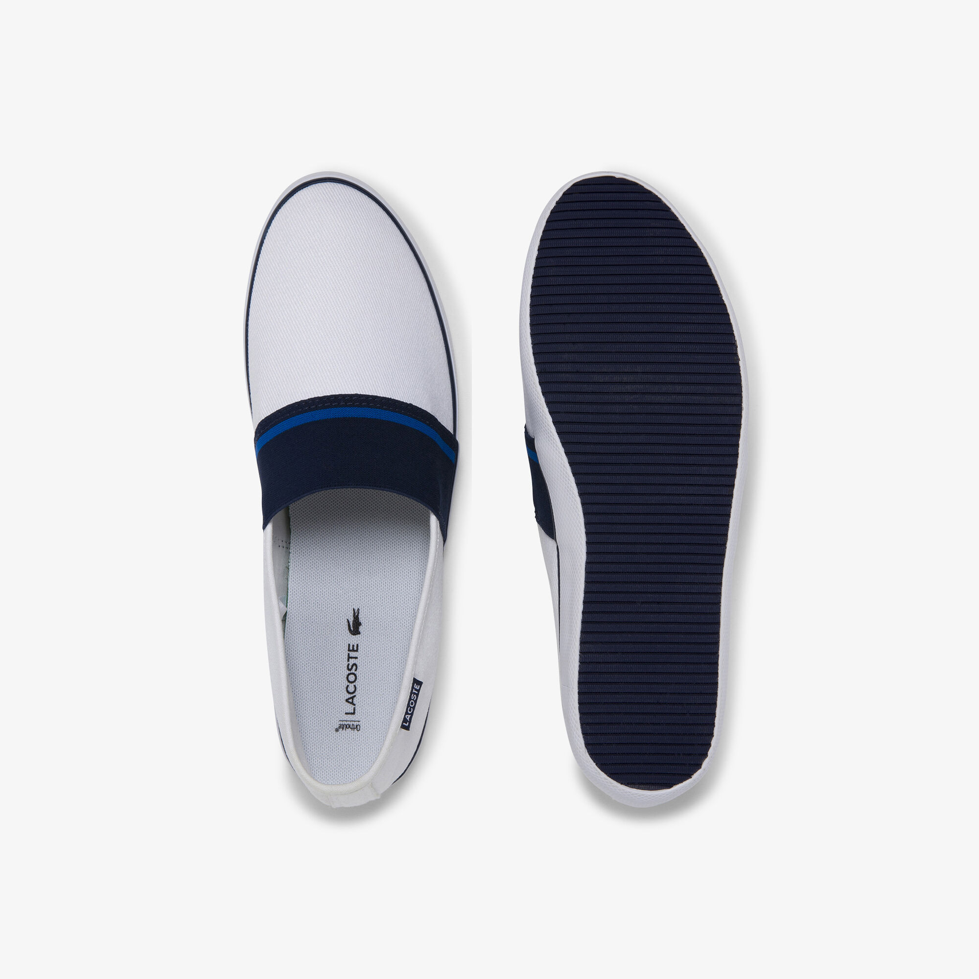 Buy Men s Marice Colour pop Canvas Slip ons Lacoste SA