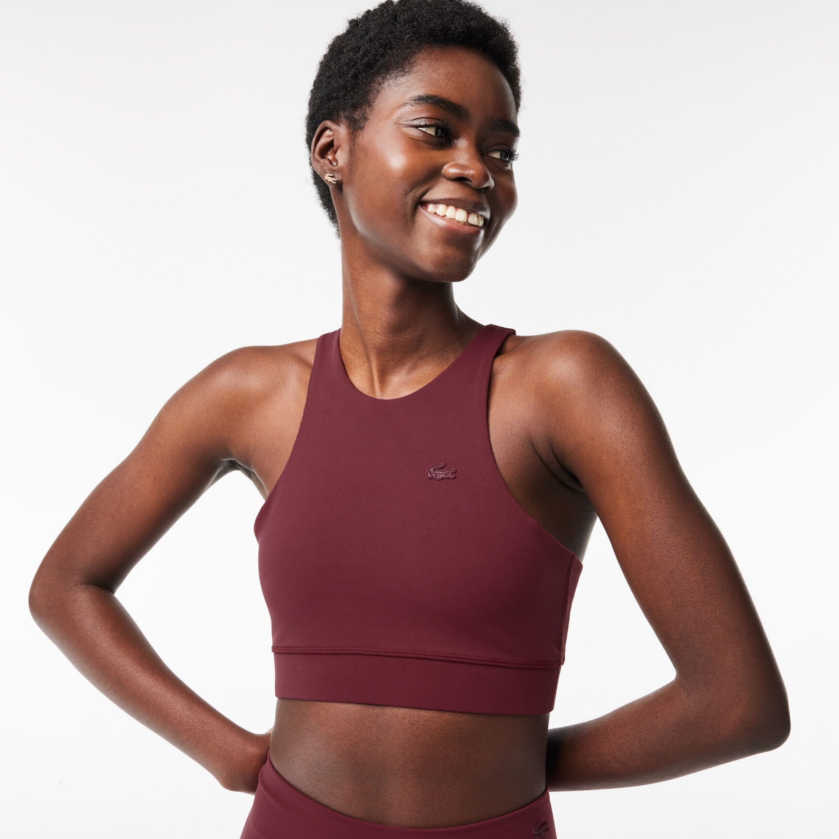 حمالة صدر مطاطية دون خياطة من مجموعة لاكوست سبورت حمالة صدر مطاطية دون خياطة من مجموعة لاكوست سبورت