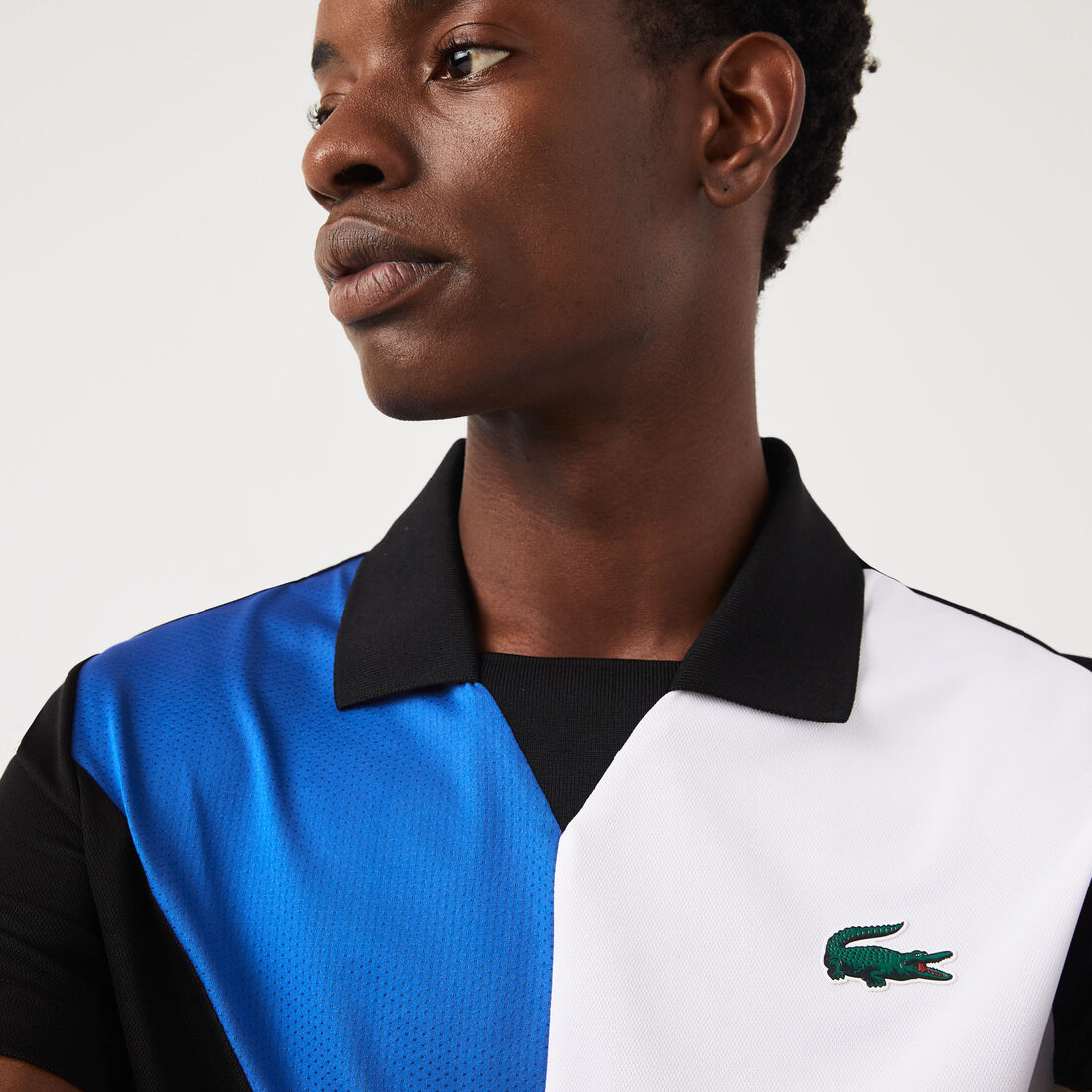 Men's Lacoste SPORT Color-Block Ultra-Dry Piqué Tennis Polo Shirt Men's Lacoste SPORT Color-Block Ultra-Dry Piqué Tennis Polo Shirt