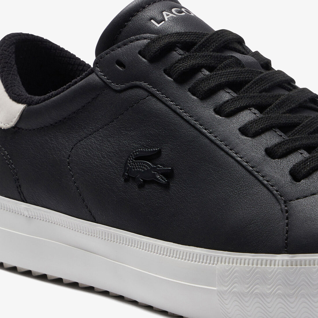 Men's Lacoste Powercourt Winter Leather Outdoor Shoes Men's Lacoste Powercourt Winter Leather Outdoor Shoes