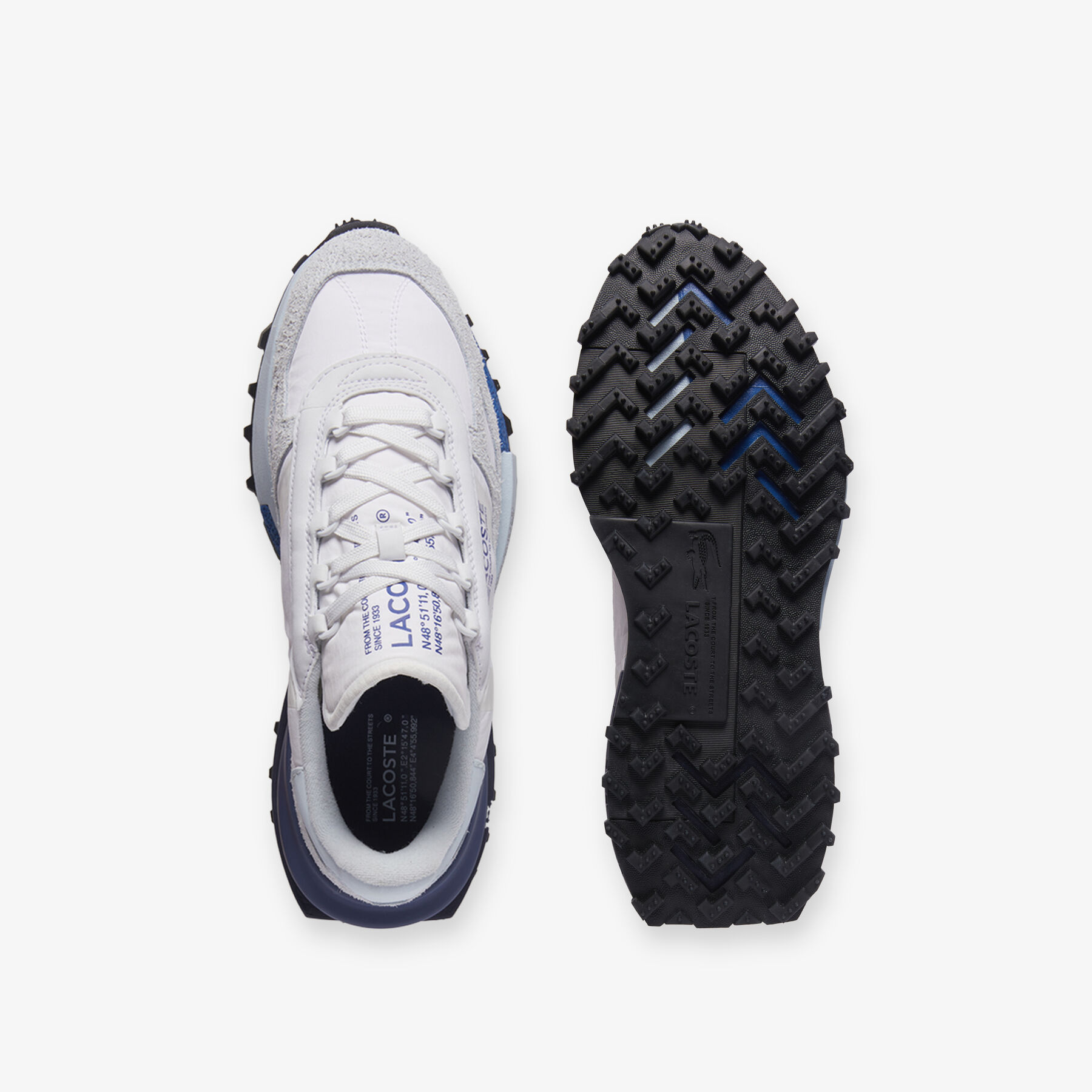 Men's Elite Active Leather Sneakers lacoste men s elite active leather sneakers