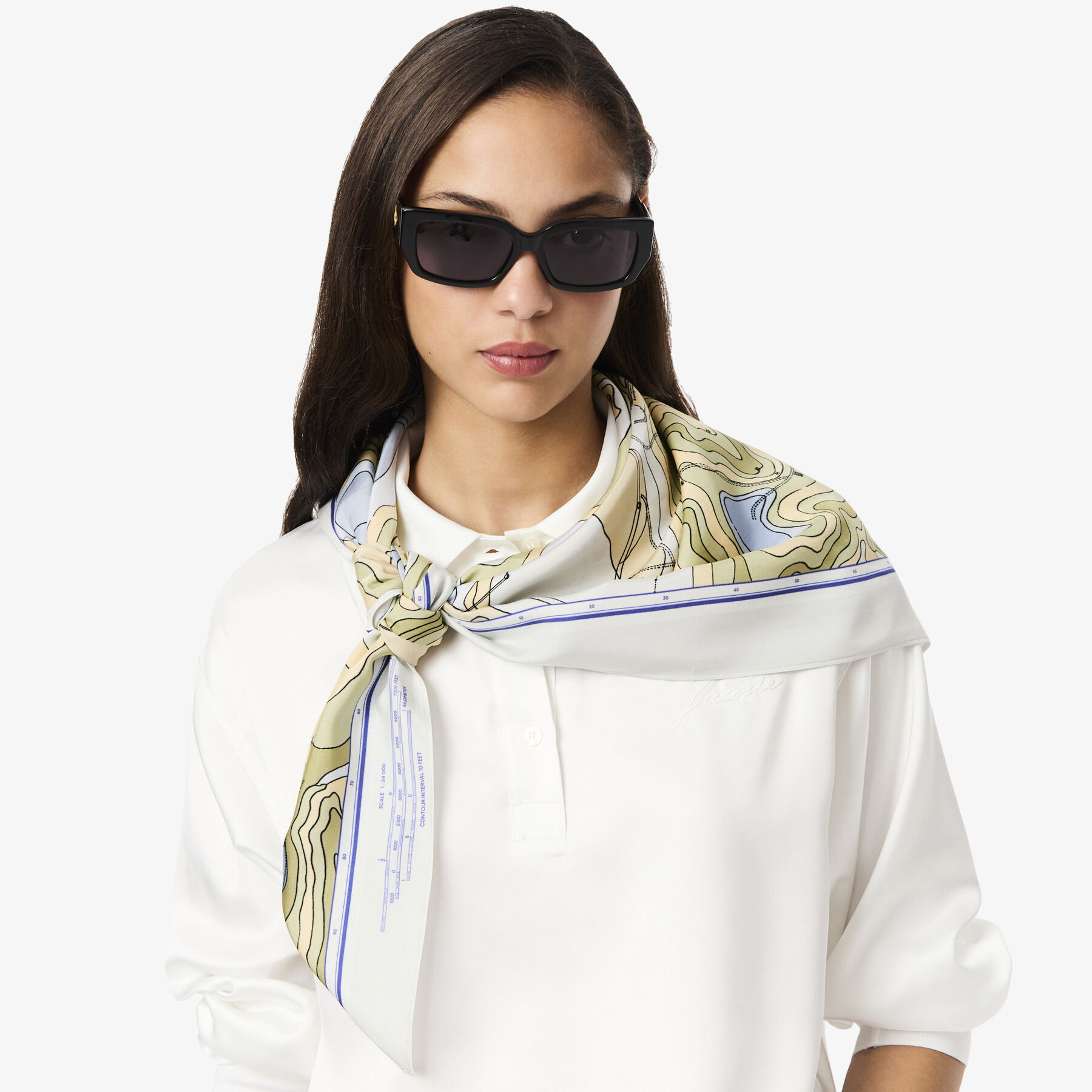 Chantaco Print Scarf