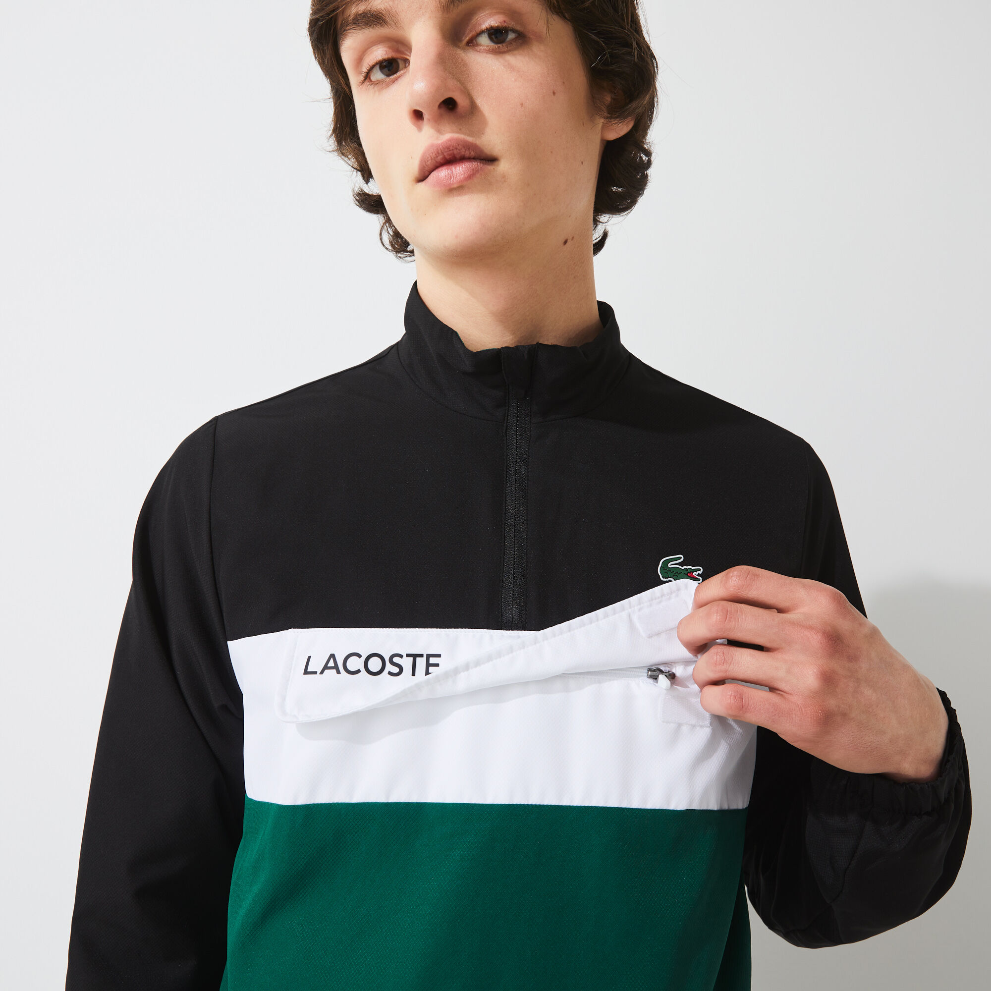 Lacoste packable jacket online