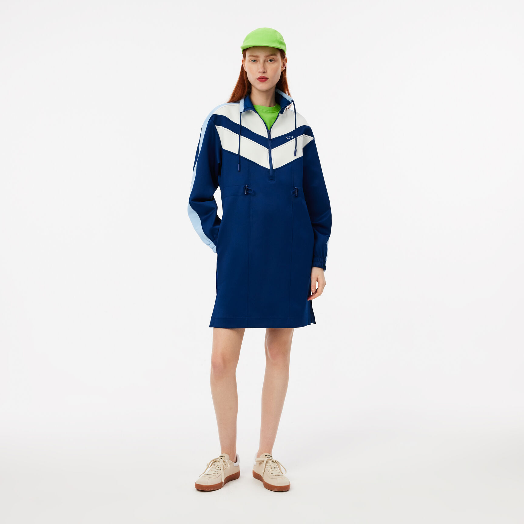 Color-Block Interlock Sweatshirt Dress Color-Block Interlock Sweatshirt Dress