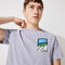 men s lacoste sport 3d design breathable cotton golf t shirt