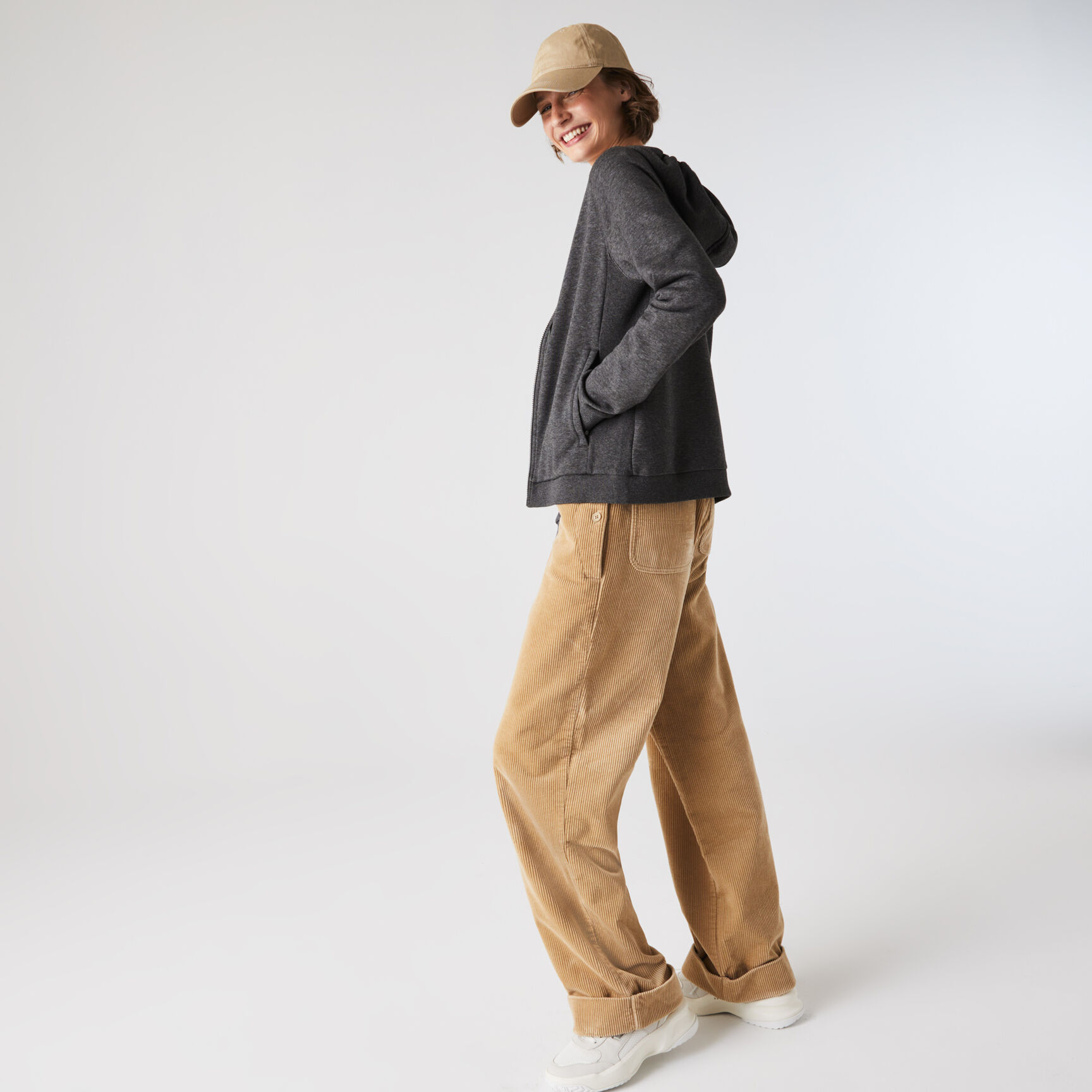 Women's Lacoste SPORT Fleece Zip Tennis Hoodie