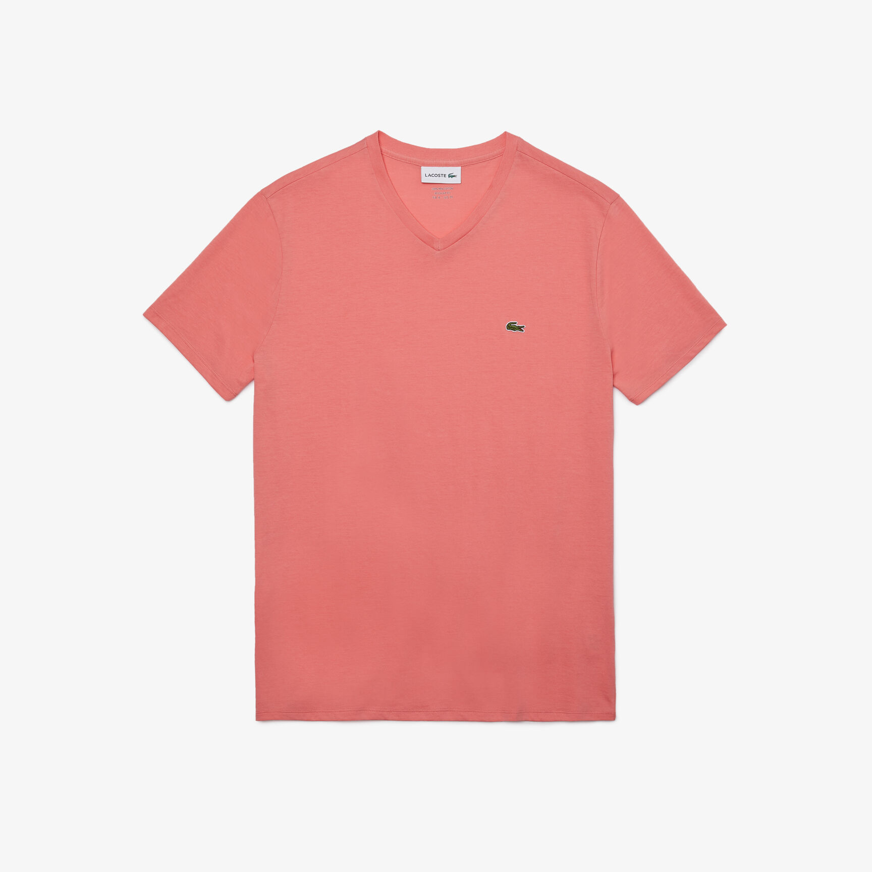 Lightweight Cotton Pima V Neck T-shirt