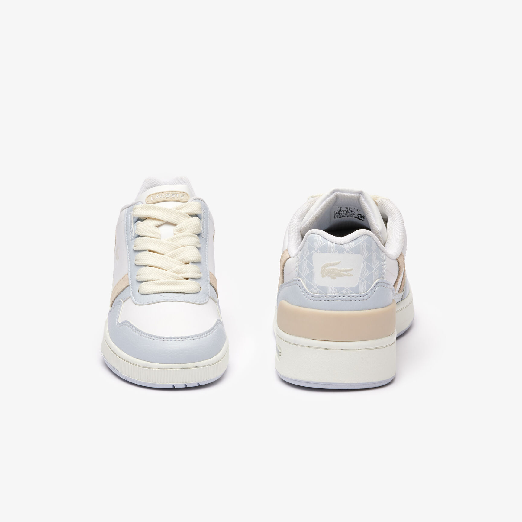 سنيكرز تي كليب جلد مزين بشعار الماركة للنساء سنيكرز تي كليب جلد مزين بشعار الماركة للنساء