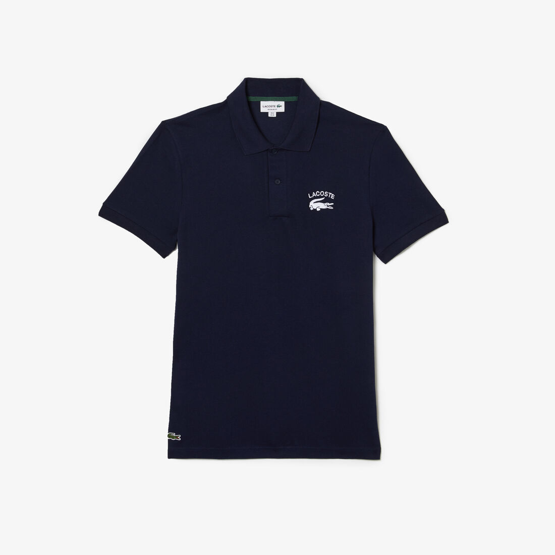 Men's Lacoste Branded Stretch Mini Piqué Polo Men's Lacoste Branded Stretch Mini Piqué Polo