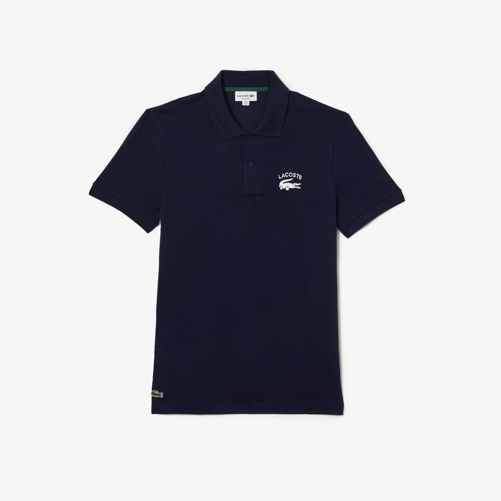 Men's Lacoste Branded Stretch Mini Piqué Polo Men's Lacoste Branded Stretch Mini Piqué Polo
