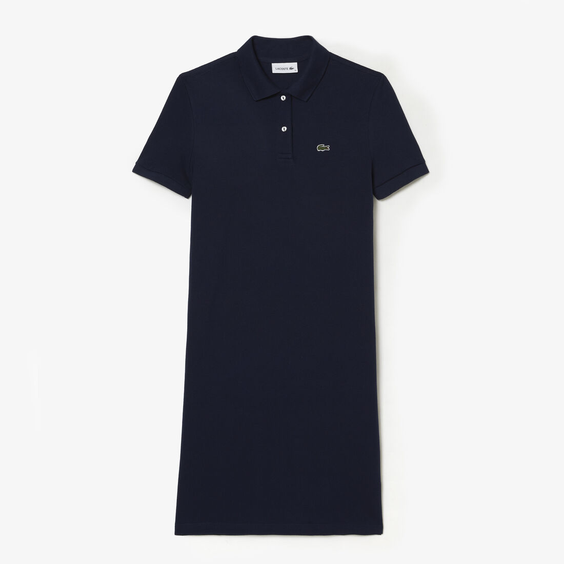 Women's Lacoste Pique Knit Polo Dress Women's Lacoste Pique Knit Polo Dress