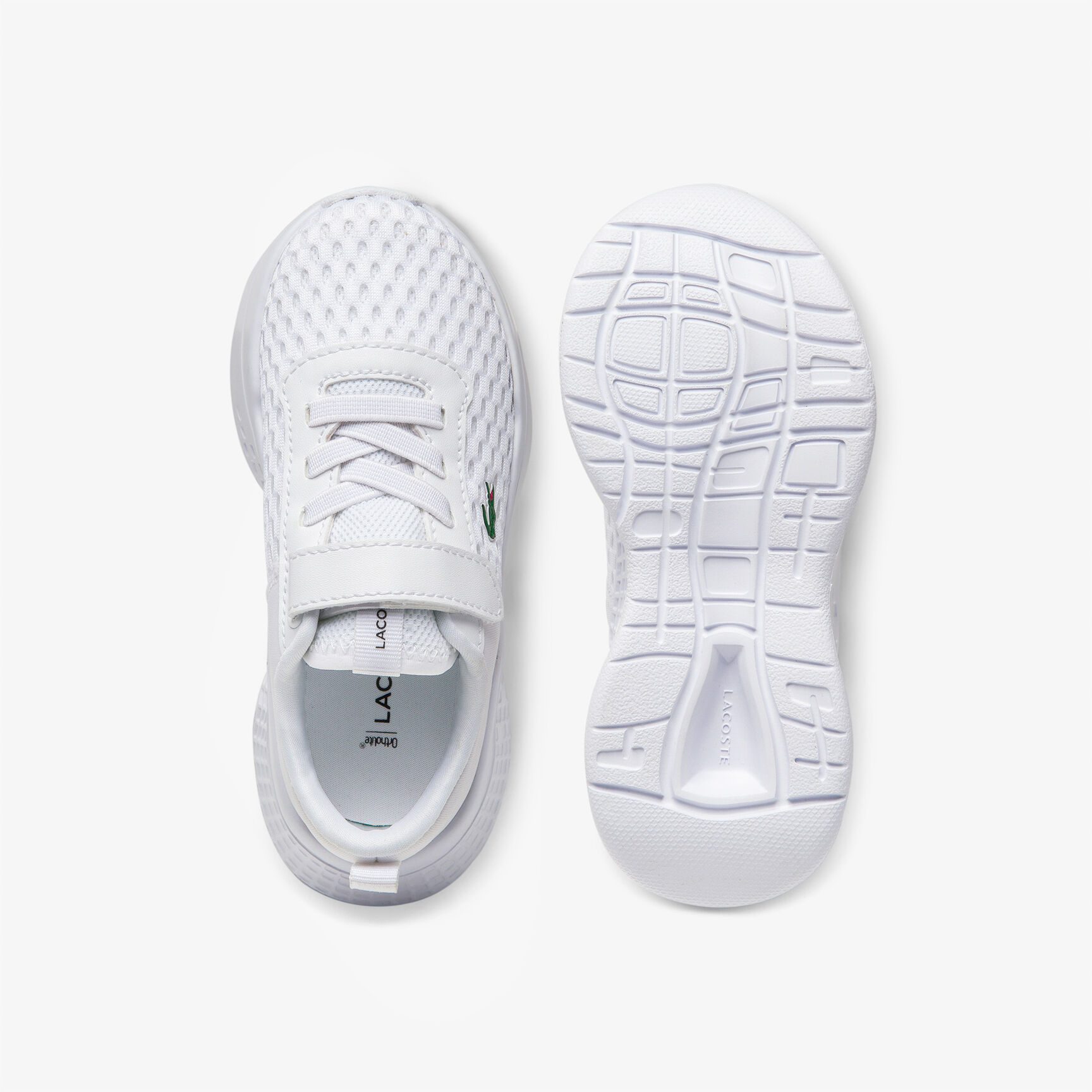 حذاء رياضي من النسيج المحبوك المرن والشبكي مجموعة Court-Drive للأطفال الرضع