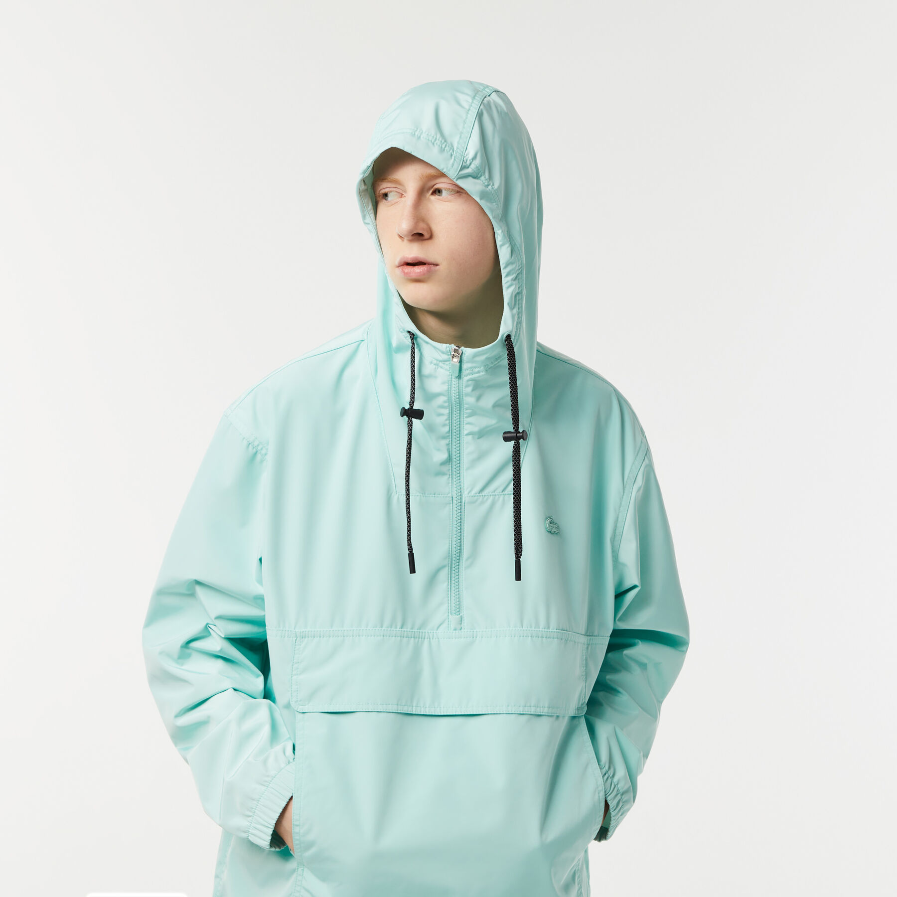 Men’s Lacoste Cropped Pull On Hooded Jacket men s lacoste cropped pull on hooded jacket