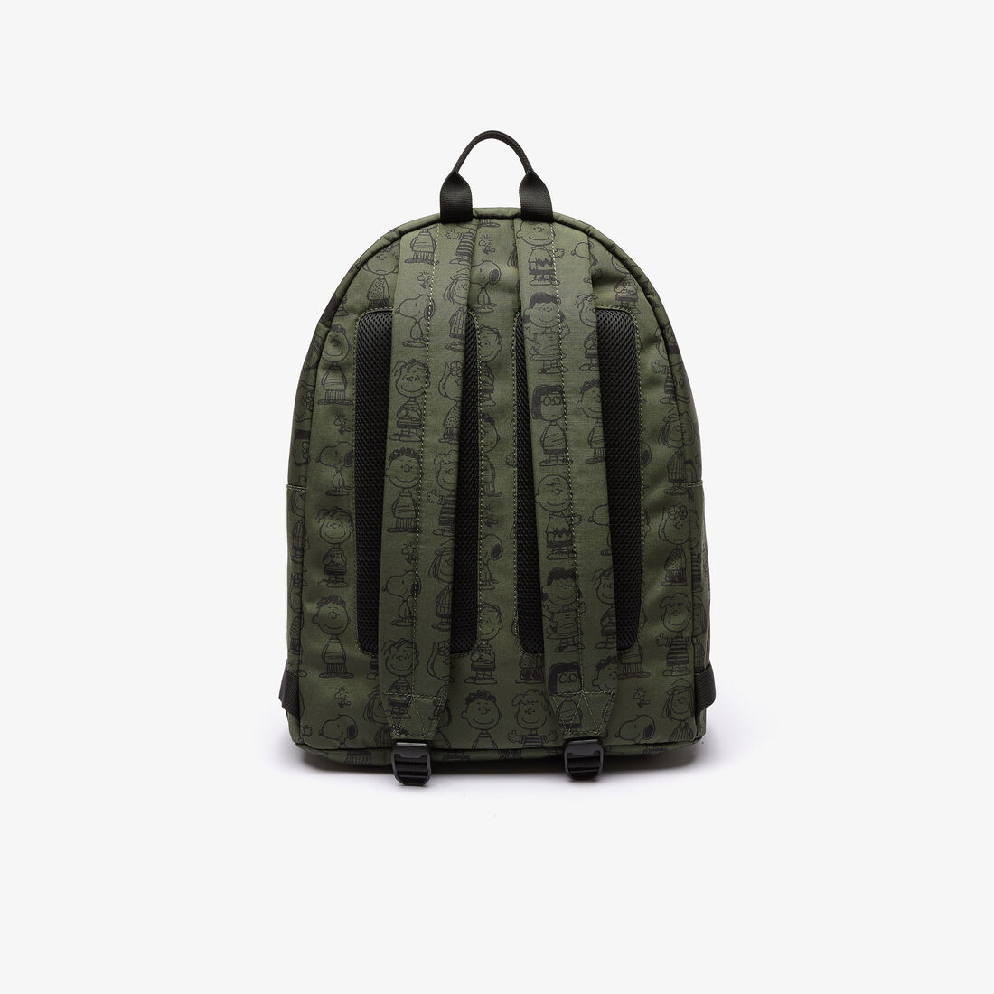 Men’s Lacoste x Peanuts Print Canvas Backpack Men’s Lacoste x Peanuts Print Canvas Backpack