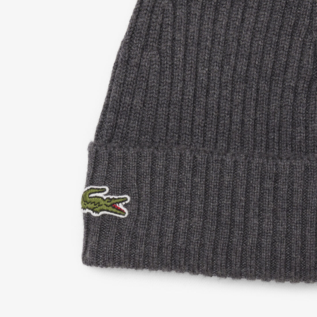 Rib Knit Brushed Wool Beanie lacoste rib knit brushed wool beanie