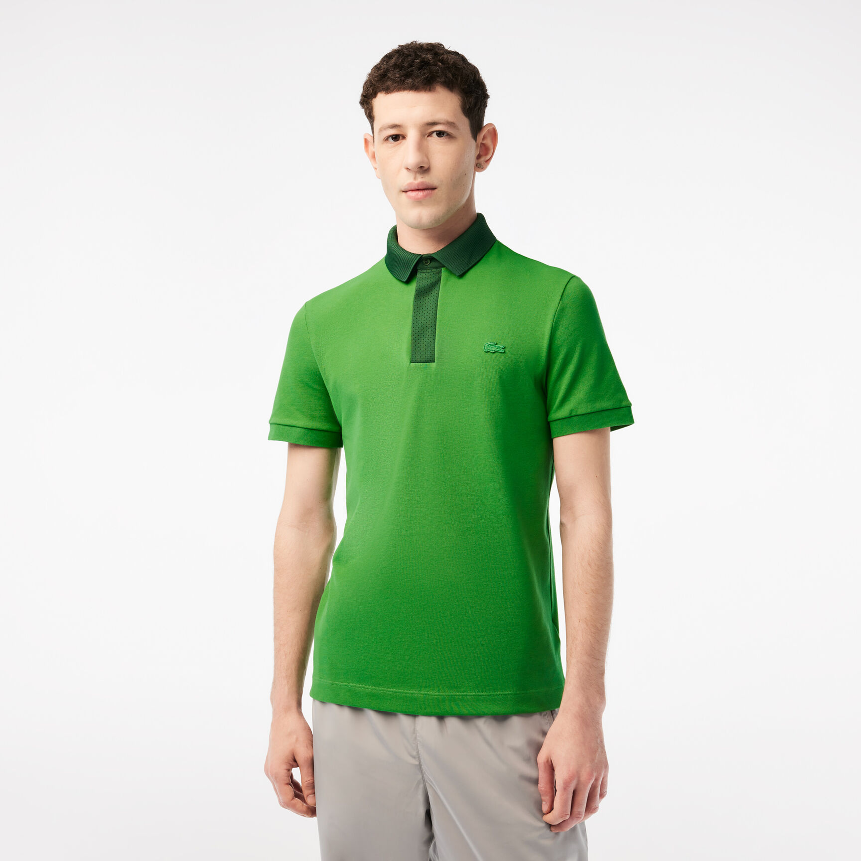 Men's Lacoste Organic Cotton Pique Polo Shirt
