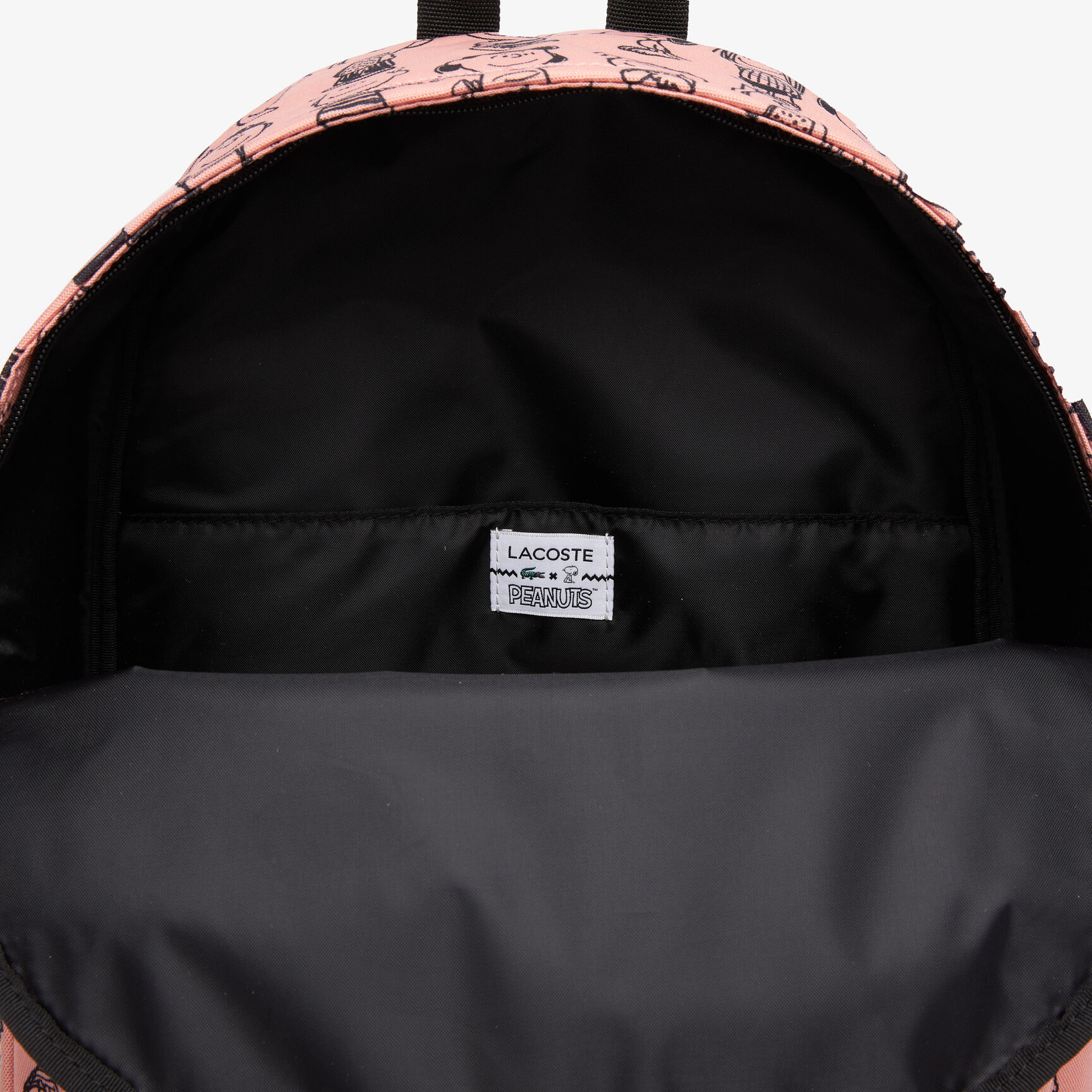 Men&rsquo;s Lacoste x Peanuts Print Canvas Backpack