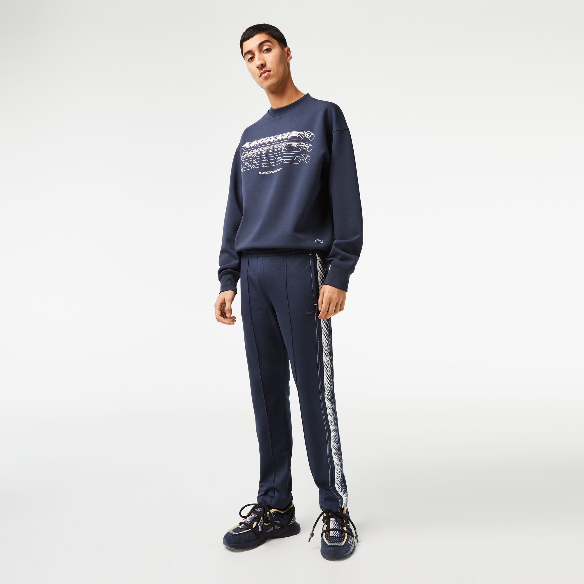 Buy Men s Lacoste Regular Fit Pique Track Pants Lacoste SA