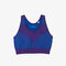 Women's Lacoste SPORT Contrast Striped Seamless Sports Bra women s lacoste sport contrast striped seamless sports bra