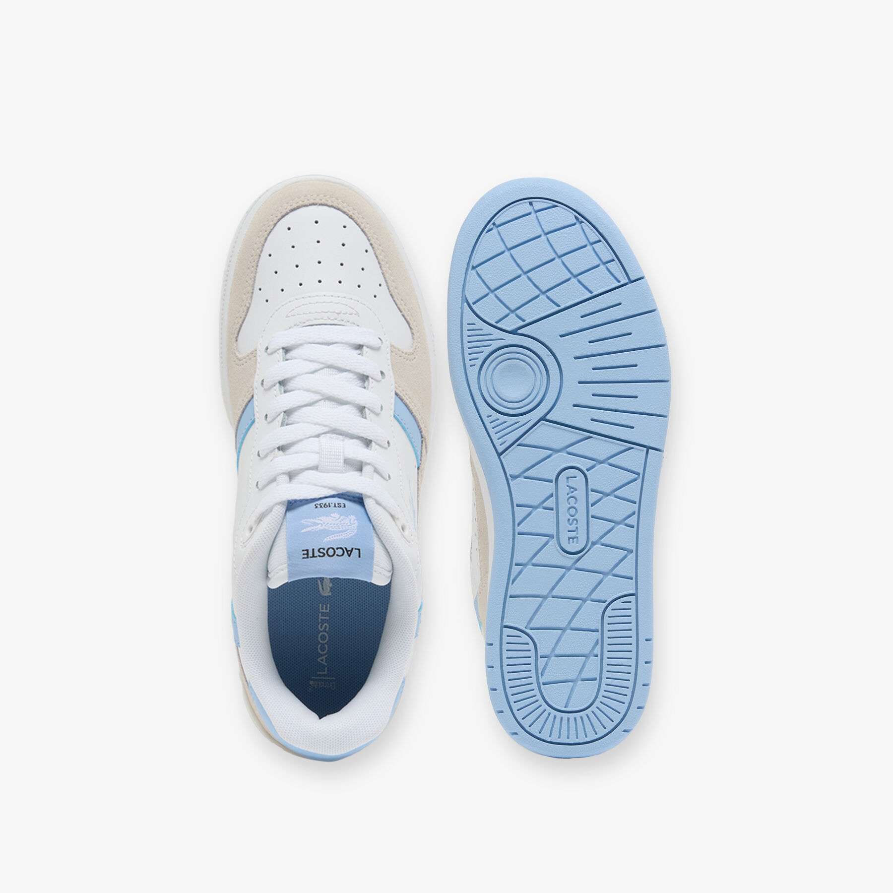 نسائي تي-كليب Set جلد سنيكرز Women's T-Clip Set Leather Sneakers - 50SFA0192-1T3