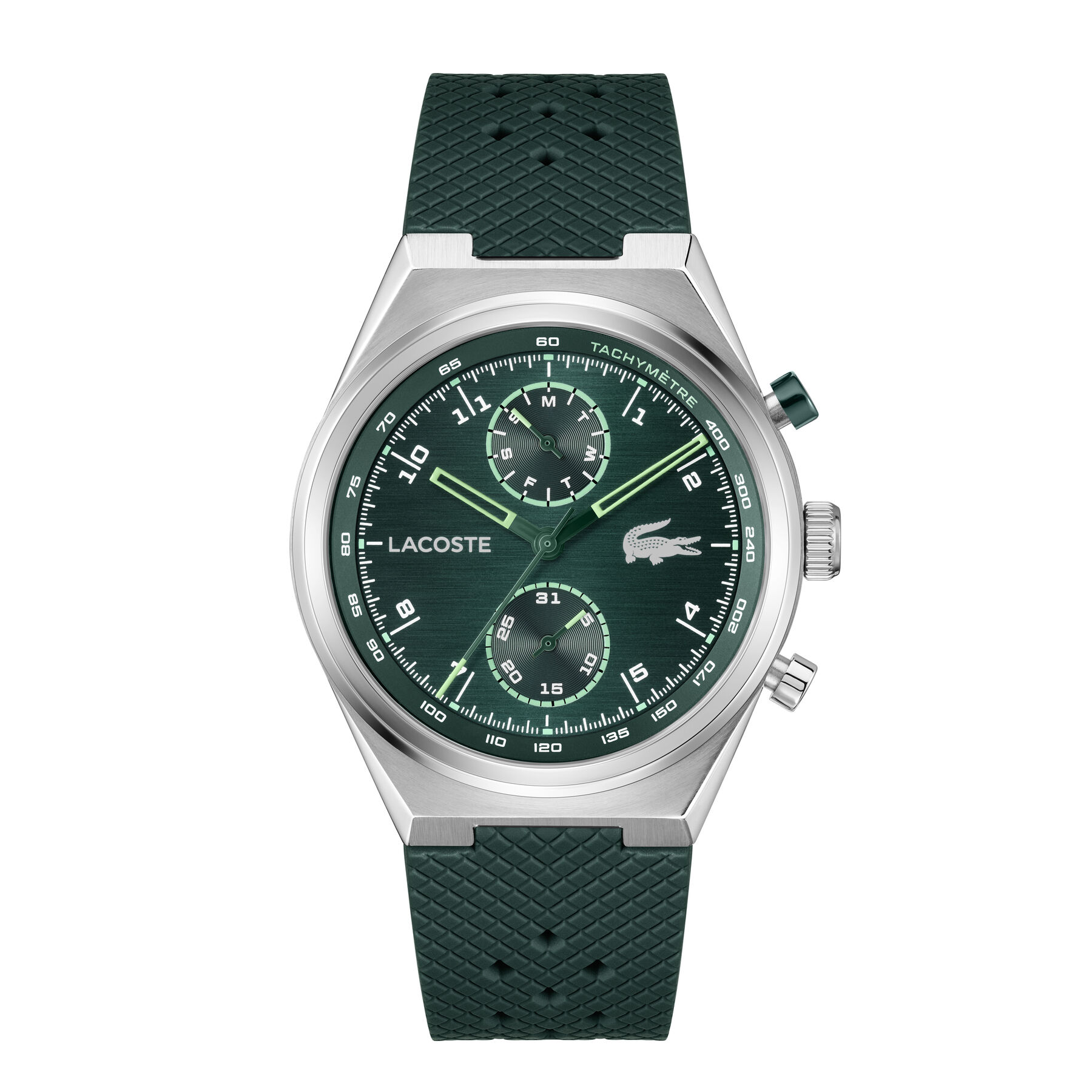 Green Silicone Strap Men's Watch lacoste green silicone strap men s watch