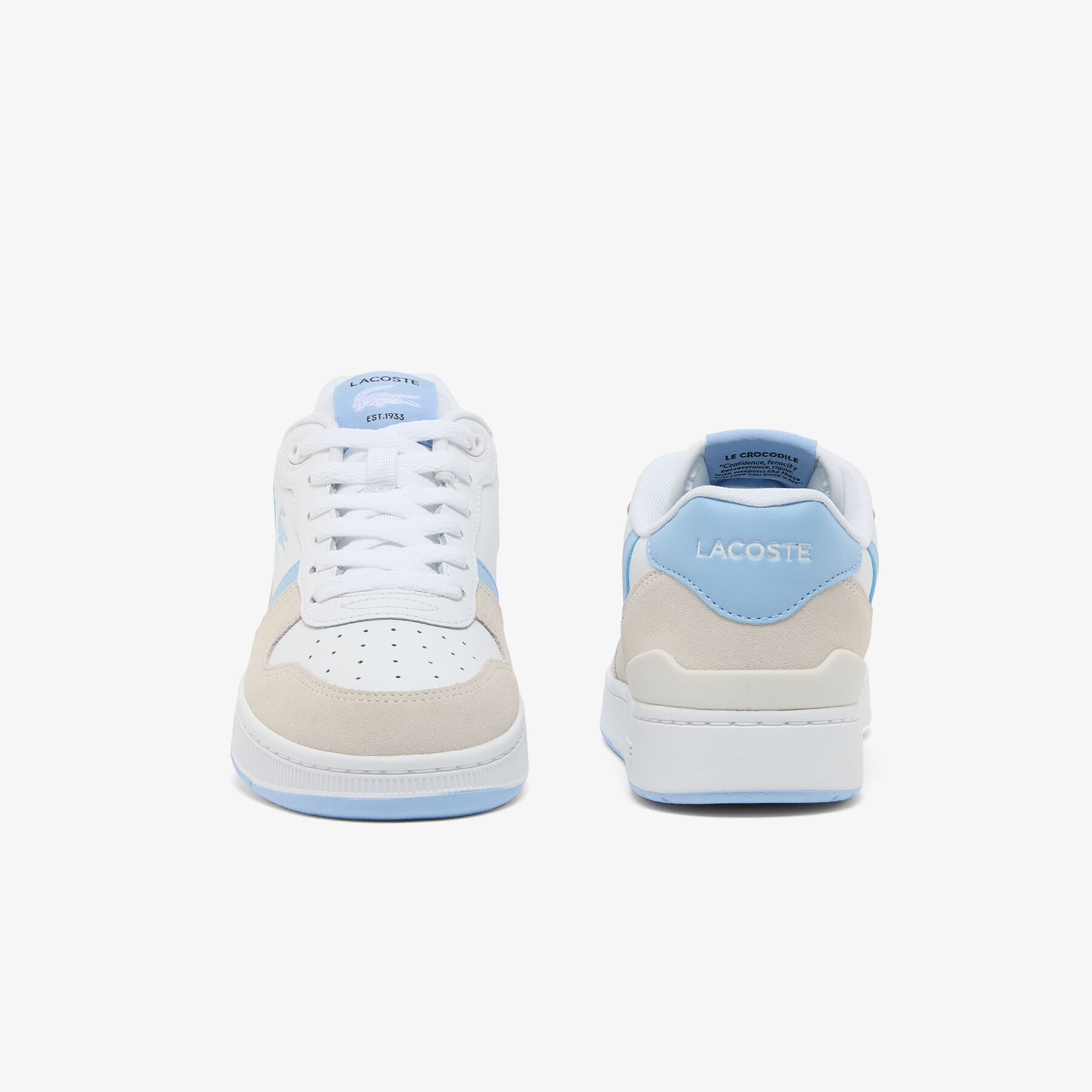 نسائي تي-كليب Set جلد سنيكرز Women's T-Clip Set Leather Sneakers - 50SFA0192-1T3