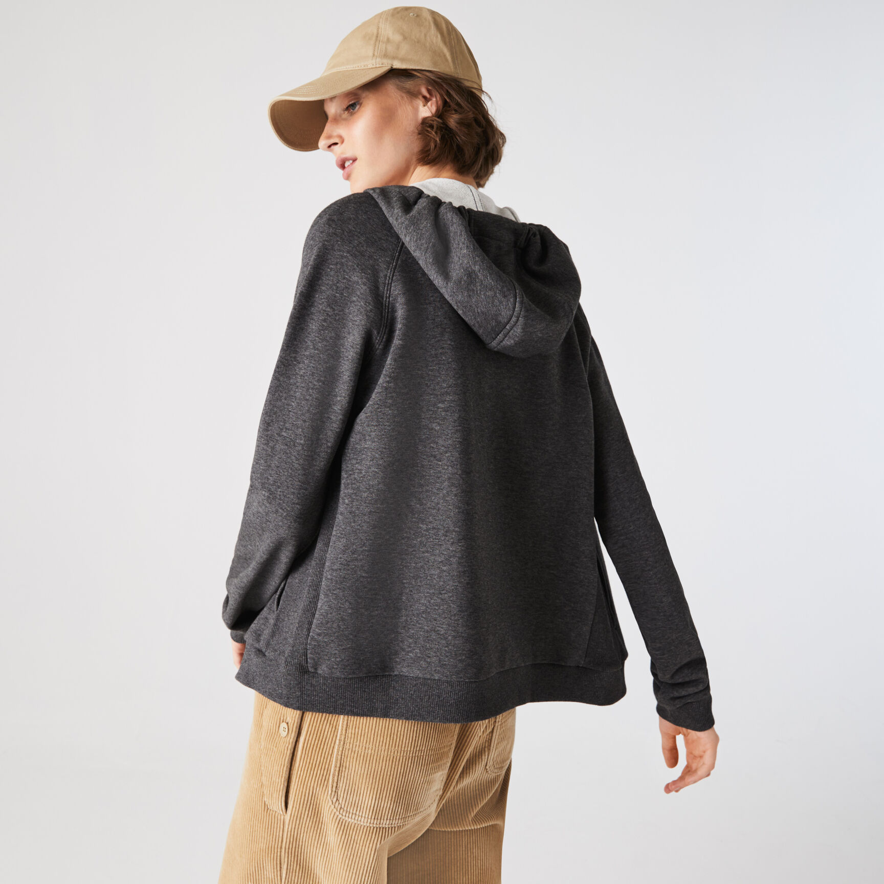 Women's Lacoste SPORT Fleece Zip Tennis Hoodie