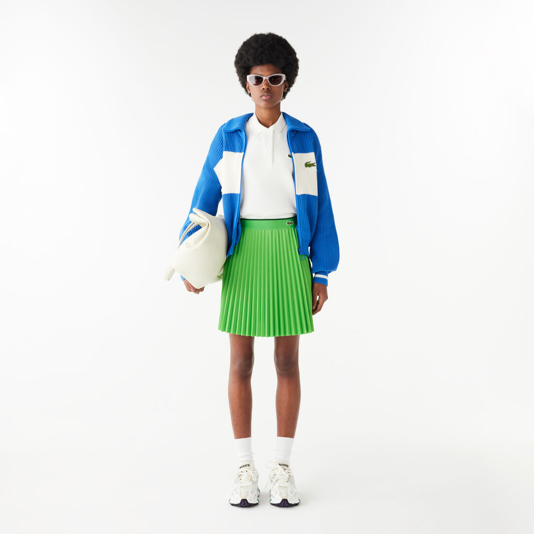 Short Pleated Elastic Waist Skirt Short Pleated Elastic Waist Skirt