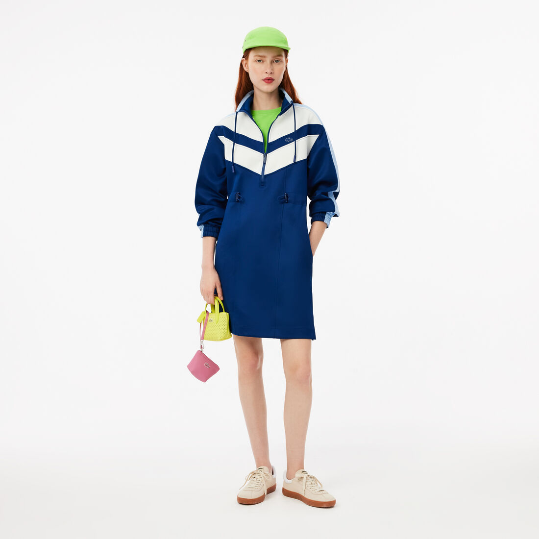 Color-Block Interlock Sweatshirt Dress Color-Block Interlock Sweatshirt Dress