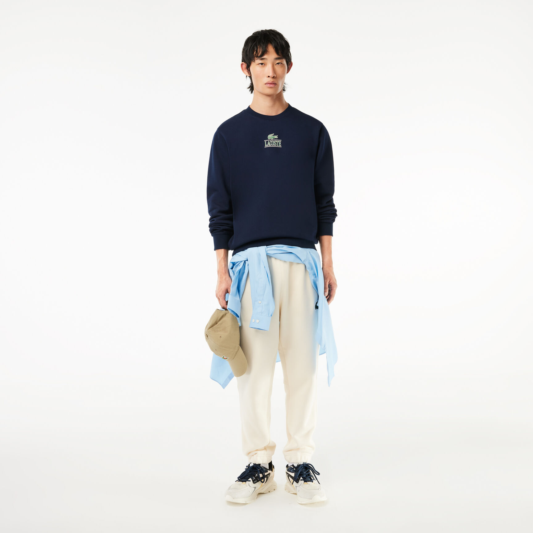 Signature Print Jogger Sweatshirt