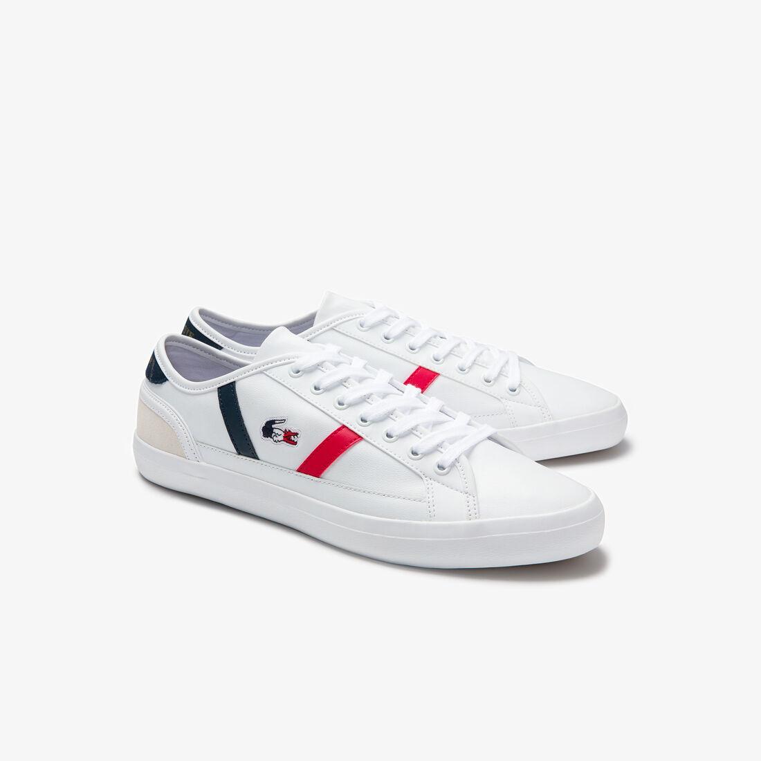 Men's Sideline Leather Tricolore Trainers Men's Sideline Leather Tricolore Trainers