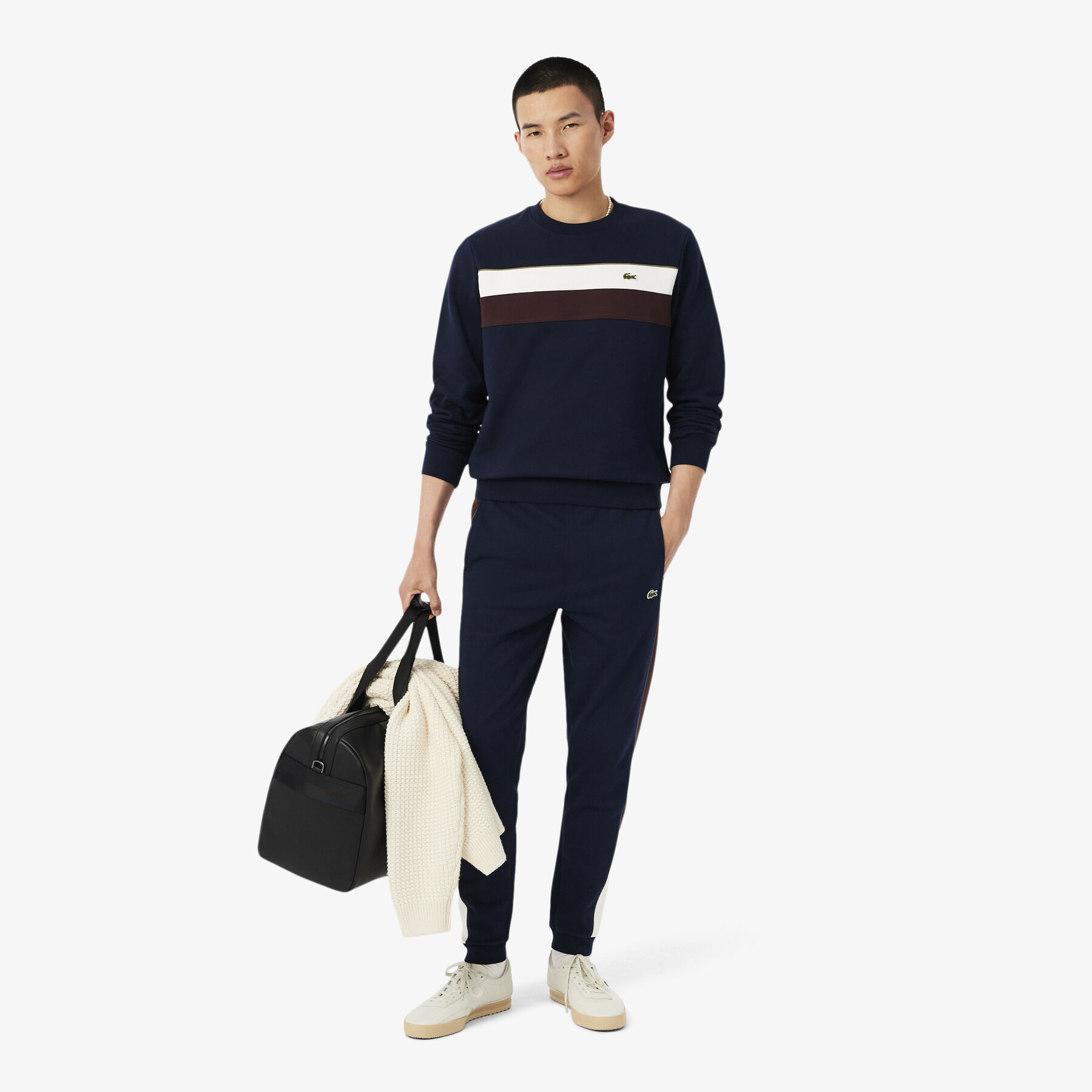 Tapered Leg Fleece Sweatpants lacoste tapered leg fleece sweatpants