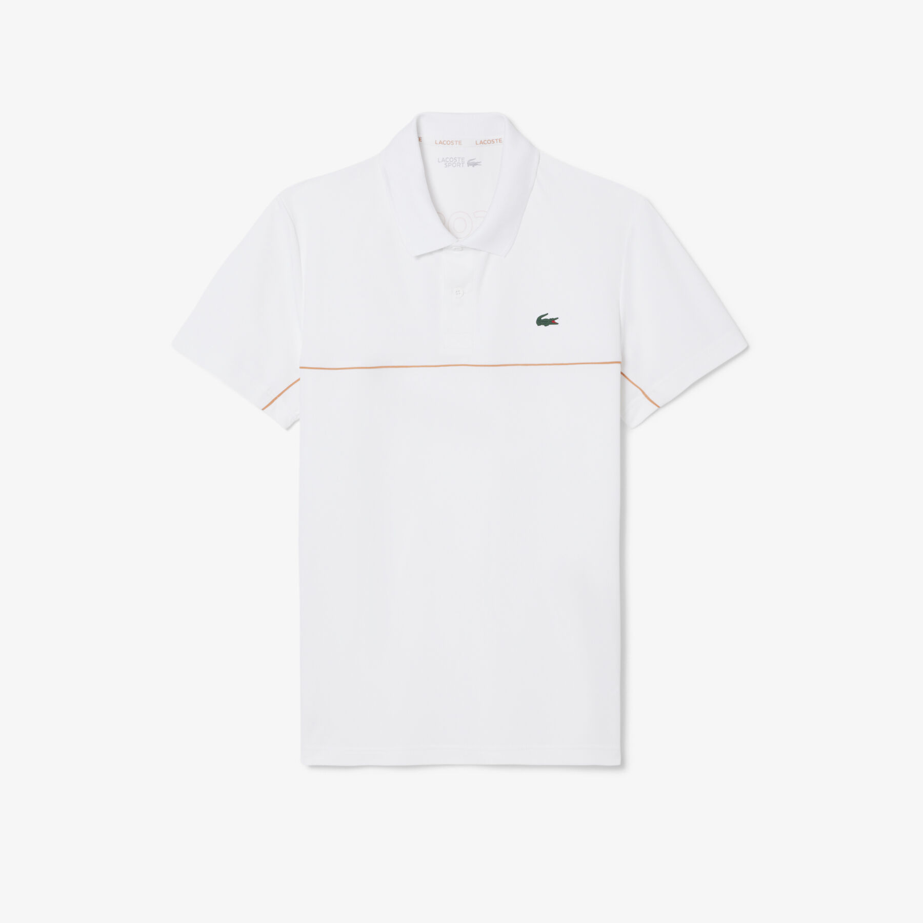 Sport Ultra Dry Trim Accent Polo Shirt lacoste sport ultra dry trim accent polo shirt