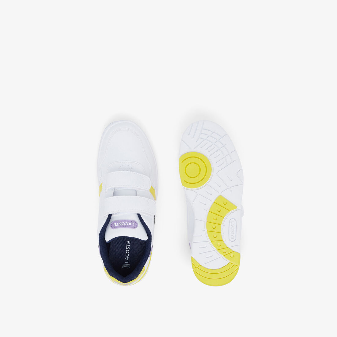 Children's Lacoste T-Clip Synthetic Color-Pop Sneakers Children's Lacoste T-Clip Synthetic Color-Pop Sneakers