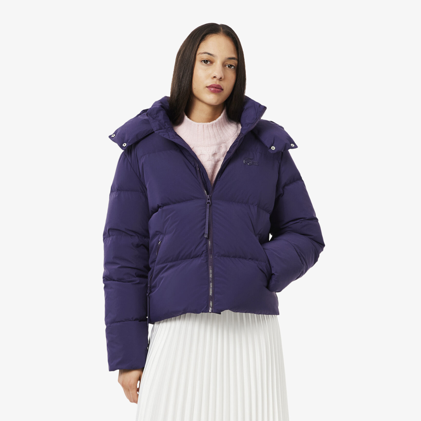 Relaxed Fit Hooded Down Jacket Relaxed Fit Hooded Down Jacket