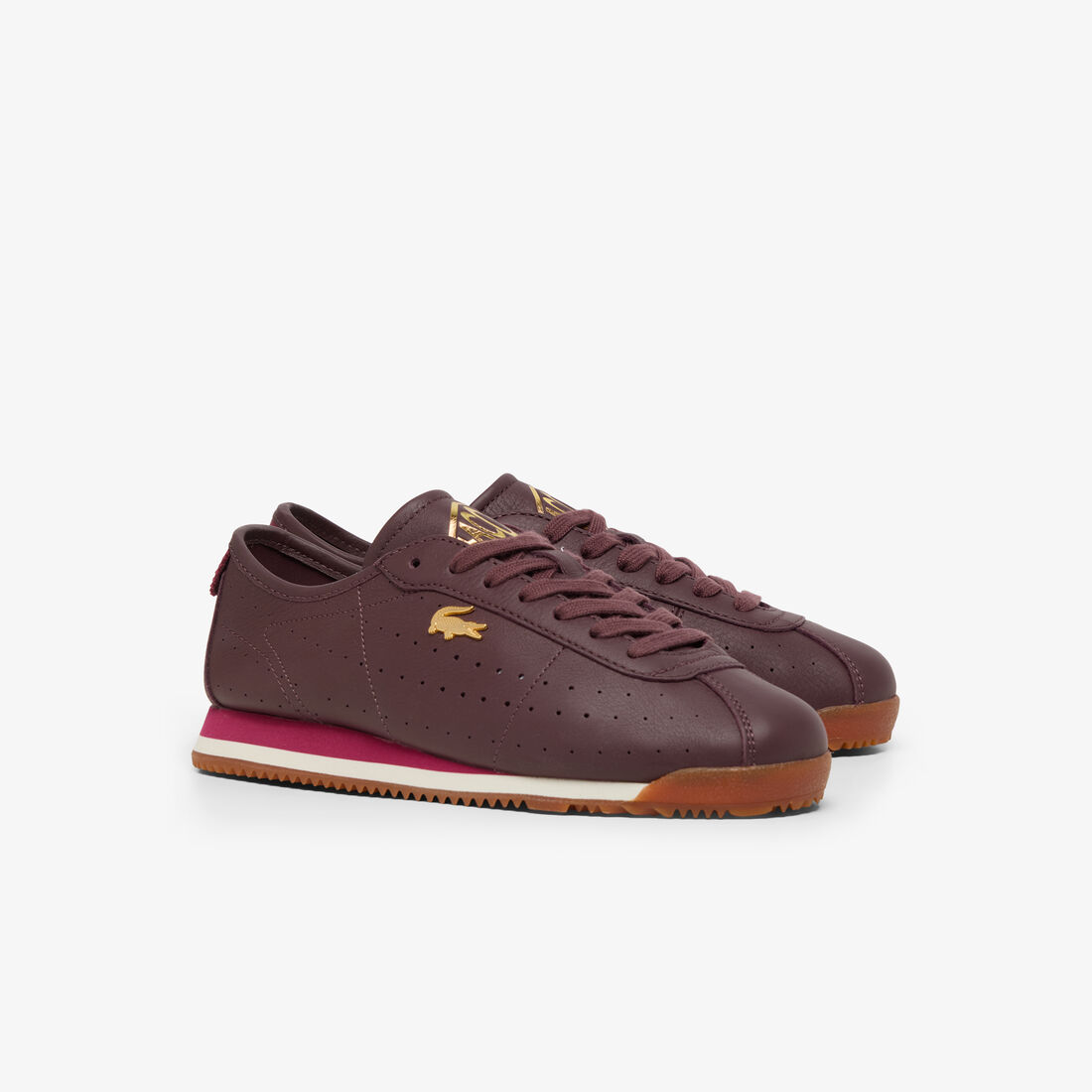 لاكوست women s club low sneakers