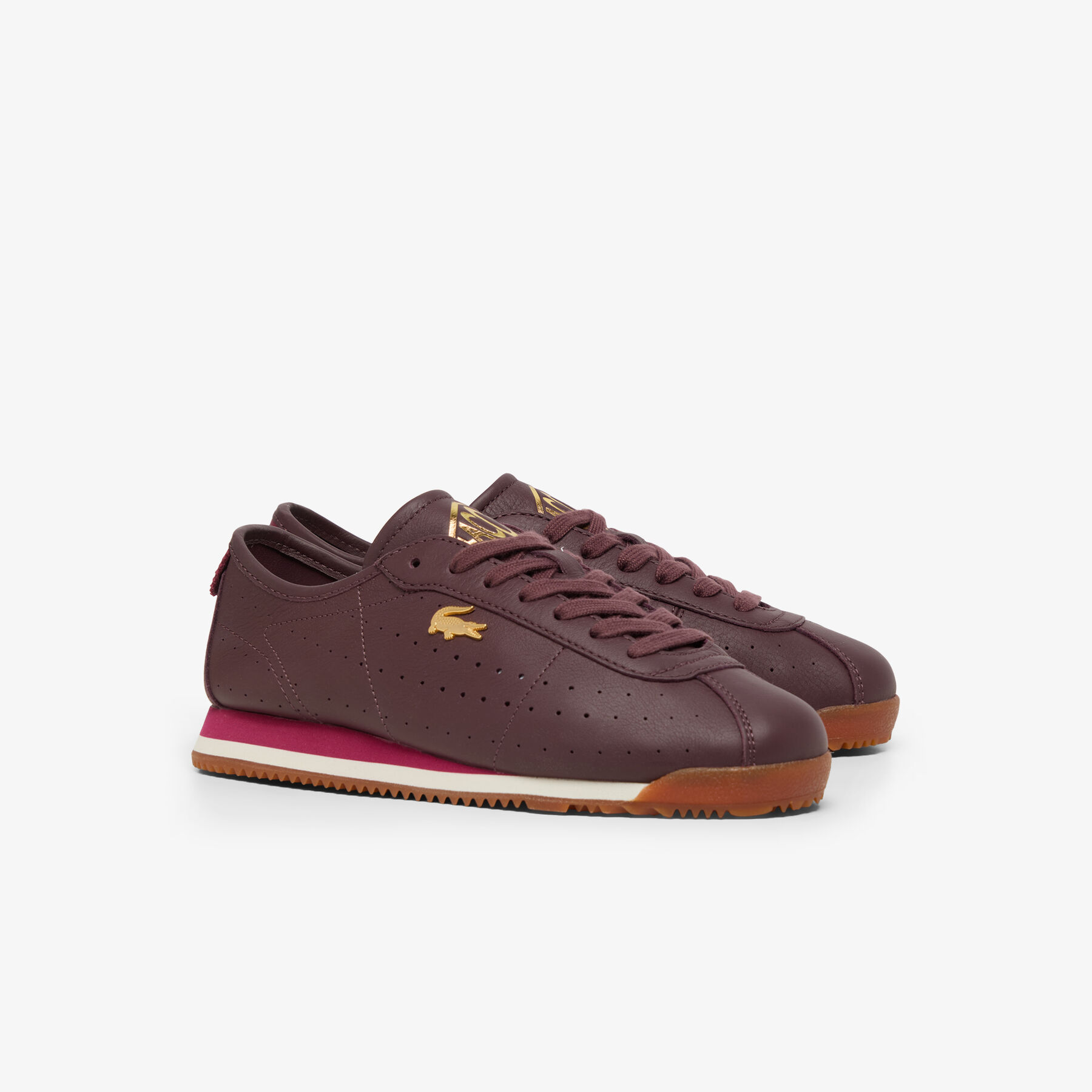 لاكوست women s club low sneakers