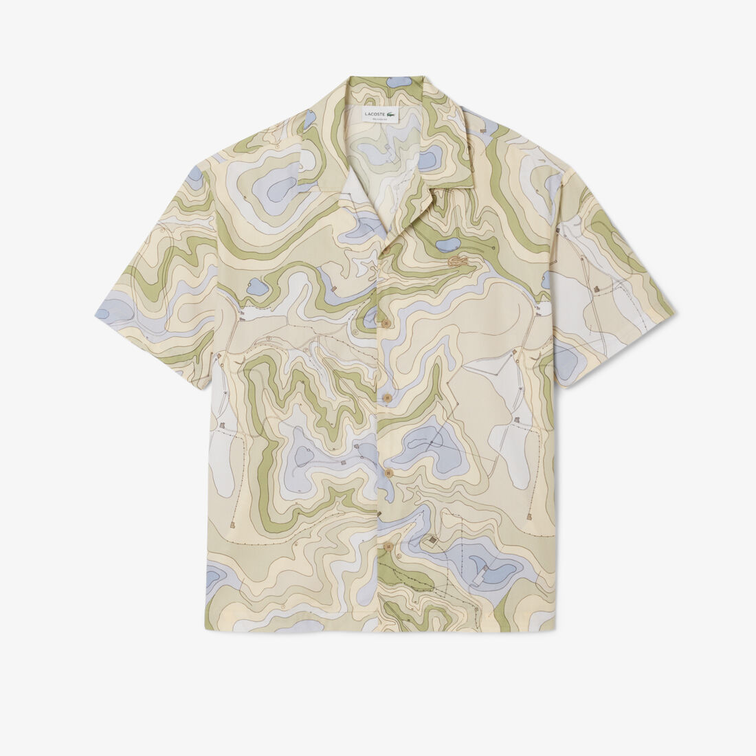 قميص مريح بأكمام قصيرة قميص مريح بأكمام قصيرة