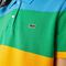 lacoste women s polaroid collaboration color striped regular fit polo