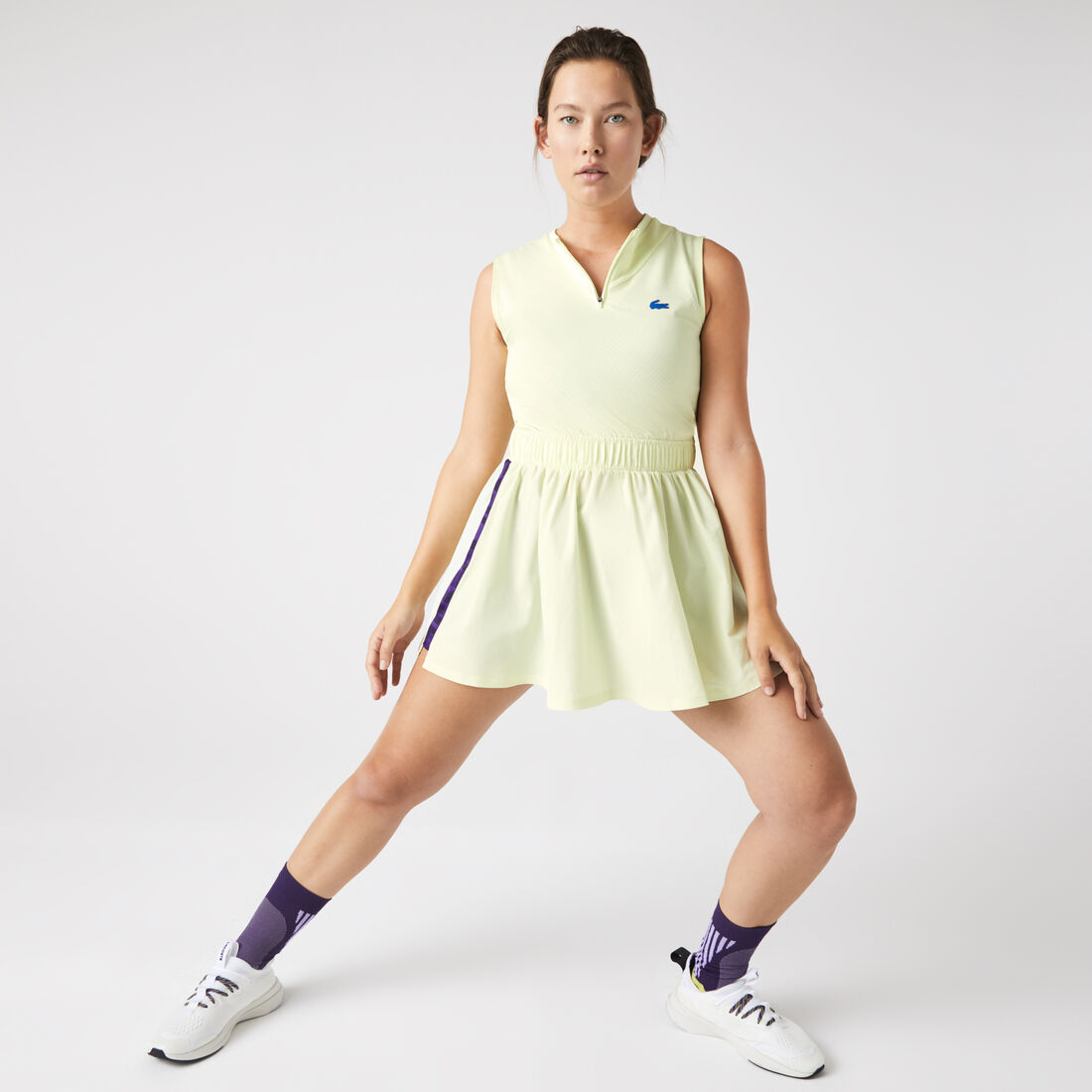 Women's Lacoste SPORT Built-In Shorty Tennis Dress Women's Lacoste SPORT Built-In Shorty Tennis Dress